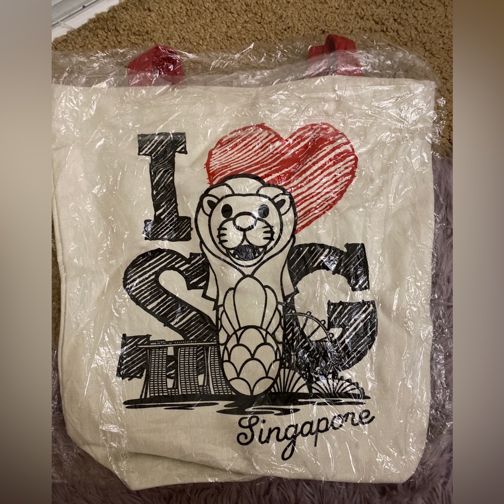 I Heart Singapore Tote Bag